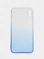Бирюзовый чехол для Apple iPhone 11 Pro Max, XS Max, прозрачный с градиентом