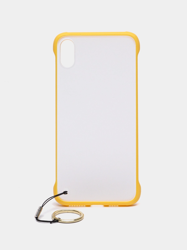 Чехол для Apple iPhone XS Max 6/6s, прозрачный, с держателем