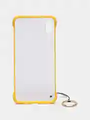 Золотой чехол для Apple iPhone XS Max 6/6s, прозрачный, с держателем