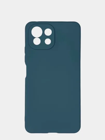Чехол Mi 11 Lite, Xiaomi 11 Lite 5G NE, Сяоми 11 Лайт 5G НЕ, силиконовый цветной матовый