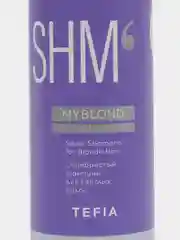 Tefia / Серебристый шампунь для светлых волос с протеином шелка MYBLOND