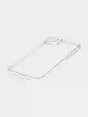 Прозрачный чехол + стекло для iPhone 15 Plus силиконовый ROSCO прозрачный с бортиком- защитой камер