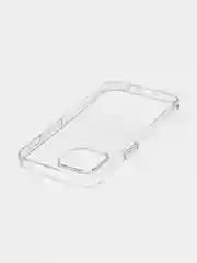 Прозрачный чехол для iPhone 15 силиконовый ROSCO прозрачный с бортиком- защитой камер и от прилипания