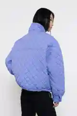 Фиолетовый куртка женская INCITY утепленная, короткая