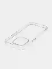 Прозрачный чехол для Apple iPhone 15 Pro силиконовый ROSCO прозрачный с защитой камер и от прилипания