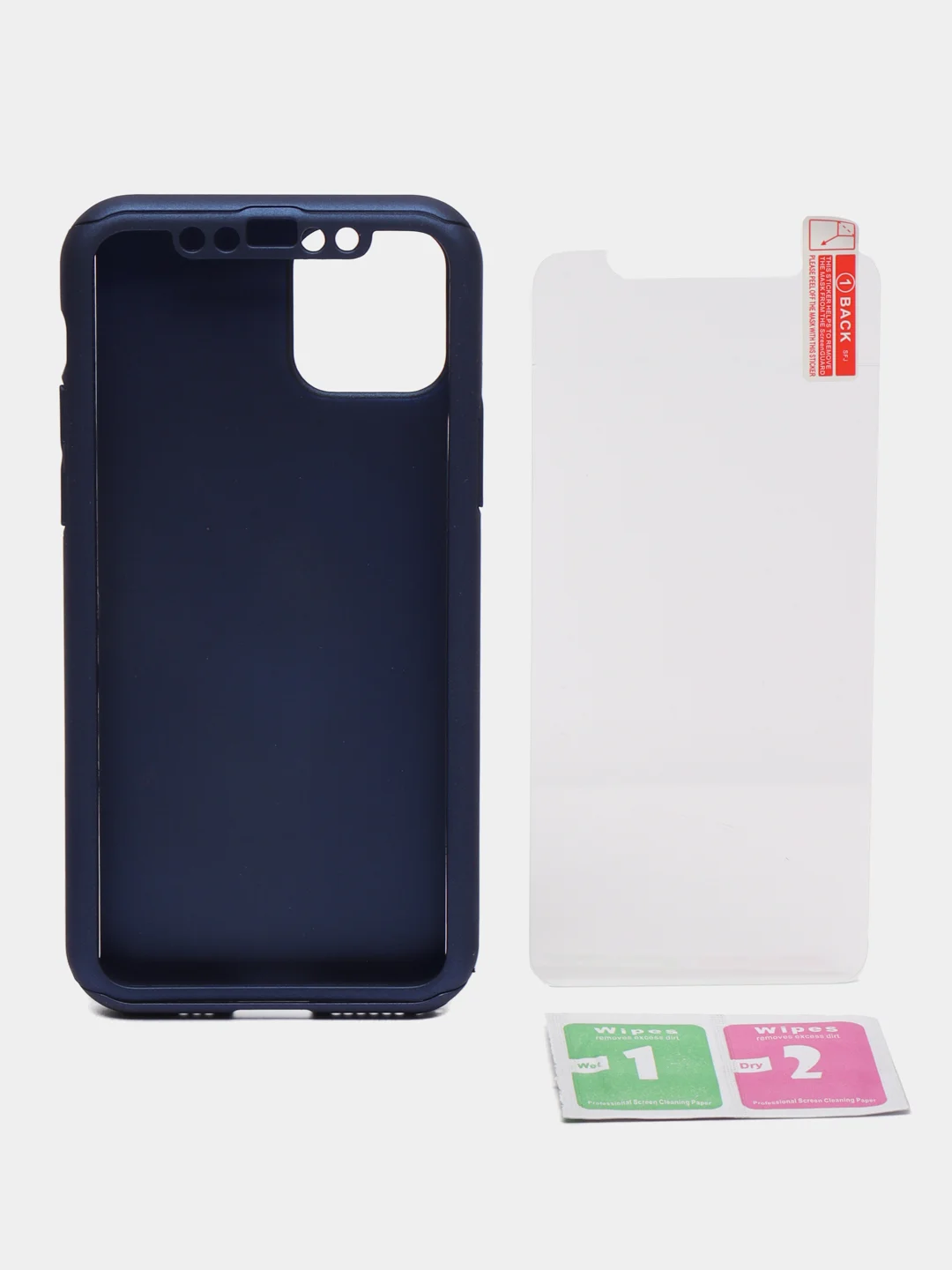 Золотой чехол полной защиты для iPhone 11 Pro Max
