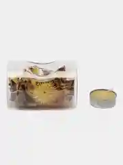 Желтый саше с сухоцветами и свечкой, 6 цветов