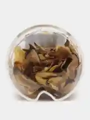 Желтый саше с сухоцветами и свечкой, 6 цветов
