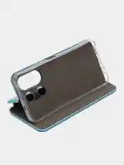 Голубой чехол-книжка для Infinix Note 30i (Инфиникс 30 Ай)