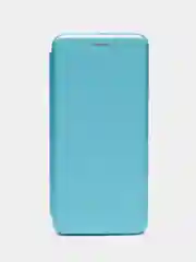 Голубой чехол-книжка для Infinix Note 30i (Инфиникс 30 Ай)