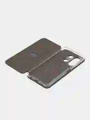 Зеленый чехол-книжка для Infinix Note 30i (Инфиникс 30 Ай)