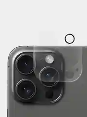 Прозрачный стекло на камеру (1-2 шт) для телефона Apple iPhone 15 Pro, 15 Pro Max защитное ROSCO