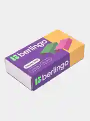 Скобы для степлера №10 Berlingo, цветные, 1000 штук