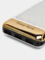 Внешний аккумулятор с фонариком, 10000 mAh