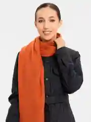Коралловый шарф/палантин
