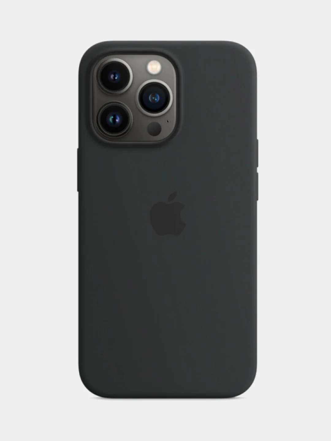 Темно-синий чехол силиконовый c MagSafe для iPhone 13 / 13 Pro / 13 Pro Max