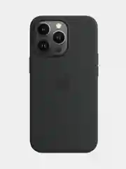 Темно-синий чехол силиконовый c MagSafe для iPhone 13 / 13 Pro / 13 Pro Max