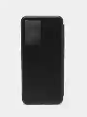 Черный чехол-книжка для Oppo A57 4G, A57 5G, A57s, A77 4g, A77s 4G / Оппо А57 4Г, А57 5Г, А57с
