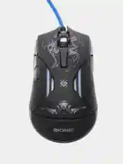 Игровая мышь с подсветкой Defender Bionic GM-250L, 6 кнопок, 800-3200 dpi