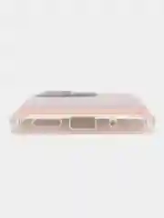 Тёмно-розовый чехол на Xiaomi Redmi 10C / Сяоми Редми 10С прозрачный, с рисунком, защита камеры