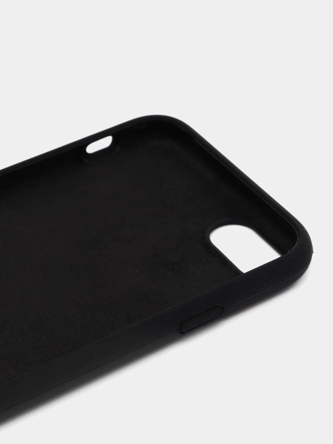 Хаки чехол Silicone Case для iPhone 7, 8, SE 2020, с открытым низом