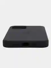 Угольный чехол Silicone Case для iPhone 12 / iPhone 12 Pro, закрытый низ