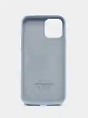 Небесно-голубой чехол Silicone Case для iPhone 12 / iPhone 12 Pro, закрытый низ