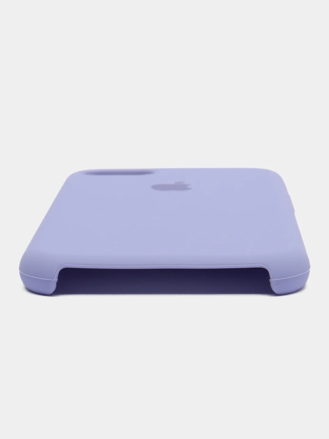 Аметистовый чехол Silicone Case для iPhone 7, 8, SE 2020, с открытым низом