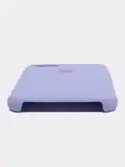 Аметистовый чехол Silicone Case для iPhone 7, 8, SE 2020, с открытым низом