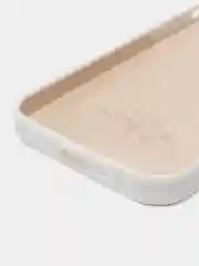 Белый чехол Silicone Case для iPhone 12 / iPhone 12 Pro, закрытый низ