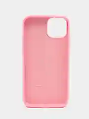 Розовый чехол Silicone Case для iPhone 14, 14 Plus, 14 Pro, 14 Pro Max, с закрытым низом