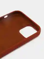 Коричневый чехол Silicone Case для iPhone 14, 14 Plus, 14 Pro, 14 Pro Max, с закрытым низом