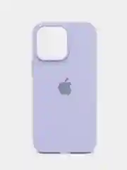 Лавандовый чехол Silicone Case для iPhone 14, 14 Plus, 14 Pro, 14 Pro Max, с закрытым низом