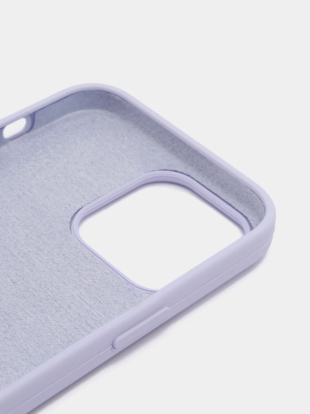 Лавандовый чехол Silicone Case для iPhone 14, 14 Plus, 14 Pro, 14 Pro Max, с закрытым низом