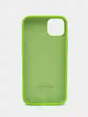 Лайм чехол Silicone Case для iPhone 14, 14 Plus, 14 Pro, 14 Pro Max, с закрытым низом