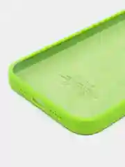 Лайм чехол Silicone Case для iPhone 14, 14 Plus, 14 Pro, 14 Pro Max, с закрытым низом