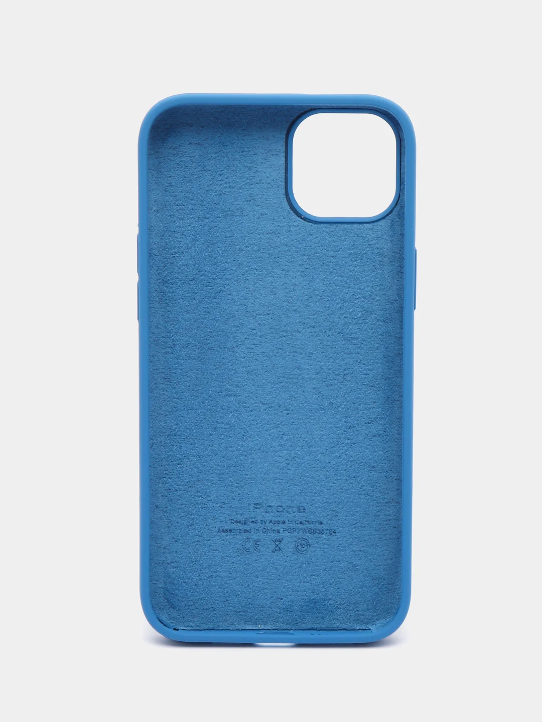 Морской чехол Silicone Case для iPhone 14, 14 Plus, 14 Pro, 14 Pro Max, с закрытым низом