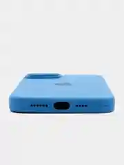 Морской чехол Silicone Case для iPhone 14, 14 Plus, 14 Pro, 14 Pro Max, с закрытым низом
