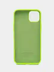 Салатовый чехол Silicone Case для iPhone 14, 14 Plus, 14 Pro, 14 Pro Max, с закрытым низом