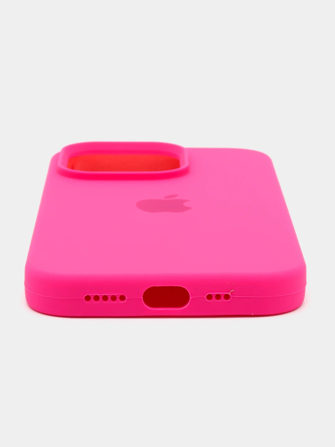 Сиреневый чехол Silicone Case для iPhone 14, 14 Plus, 14 Pro, 14 Pro Max, с закрытым низом