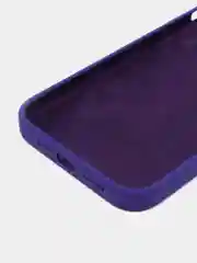 Фиолетовый чехол Silicone Case для iPhone 14, 14 Plus, 14 Pro, 14 Pro Max, с закрытым низом