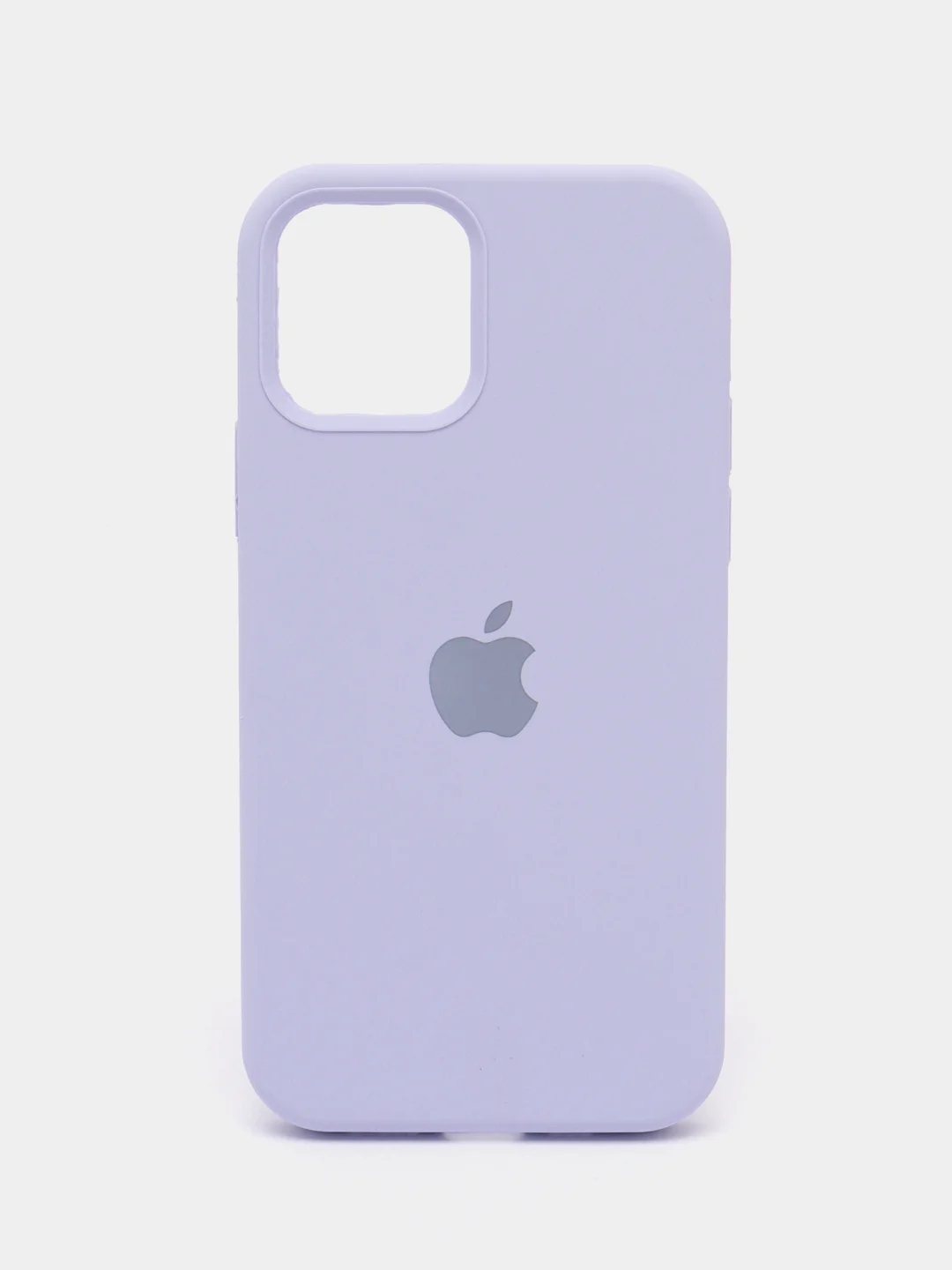 Алый чехол Silicone Case для iPhone 12 / iPhone 12 Pro, закрытый низ