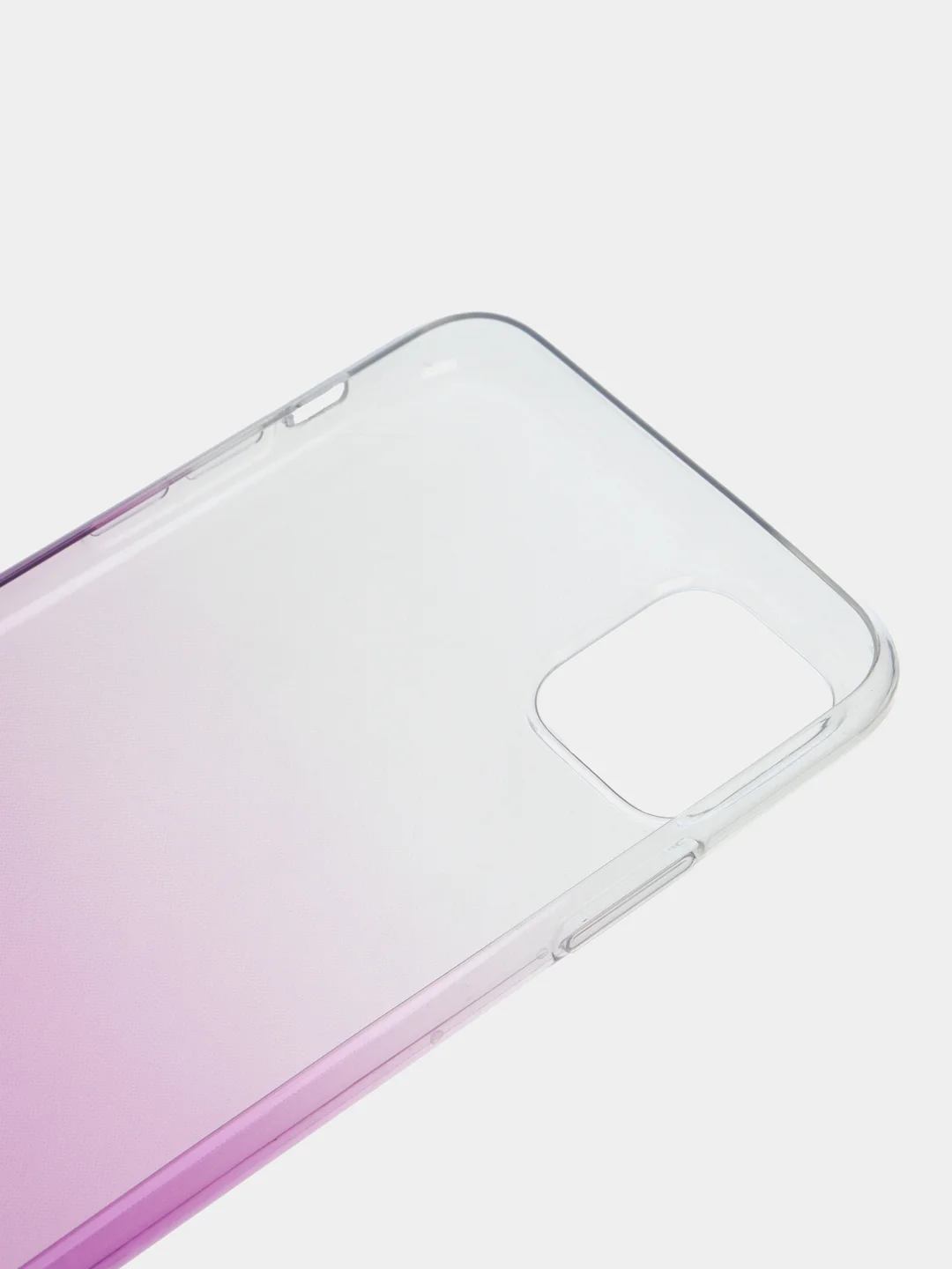 Пурпурный чехол для Apple iPhone 11 Pro Max, XS Max, прозрачный с градиентом