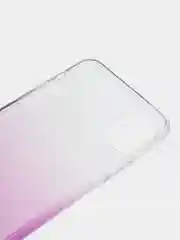 Пурпурный чехол для Apple iPhone 11 Pro Max, XS Max, прозрачный с градиентом