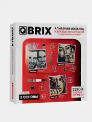Алмазная мозаика на магнитных основах по твоей фотографии Qbrix, магниты