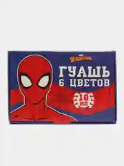 Синий гуашь 6 цветов, 10 мл