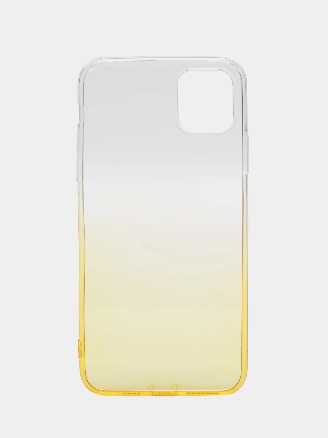 Желтый чехол для Apple iPhone 11 Pro Max, XS Max, прозрачный с градиентом