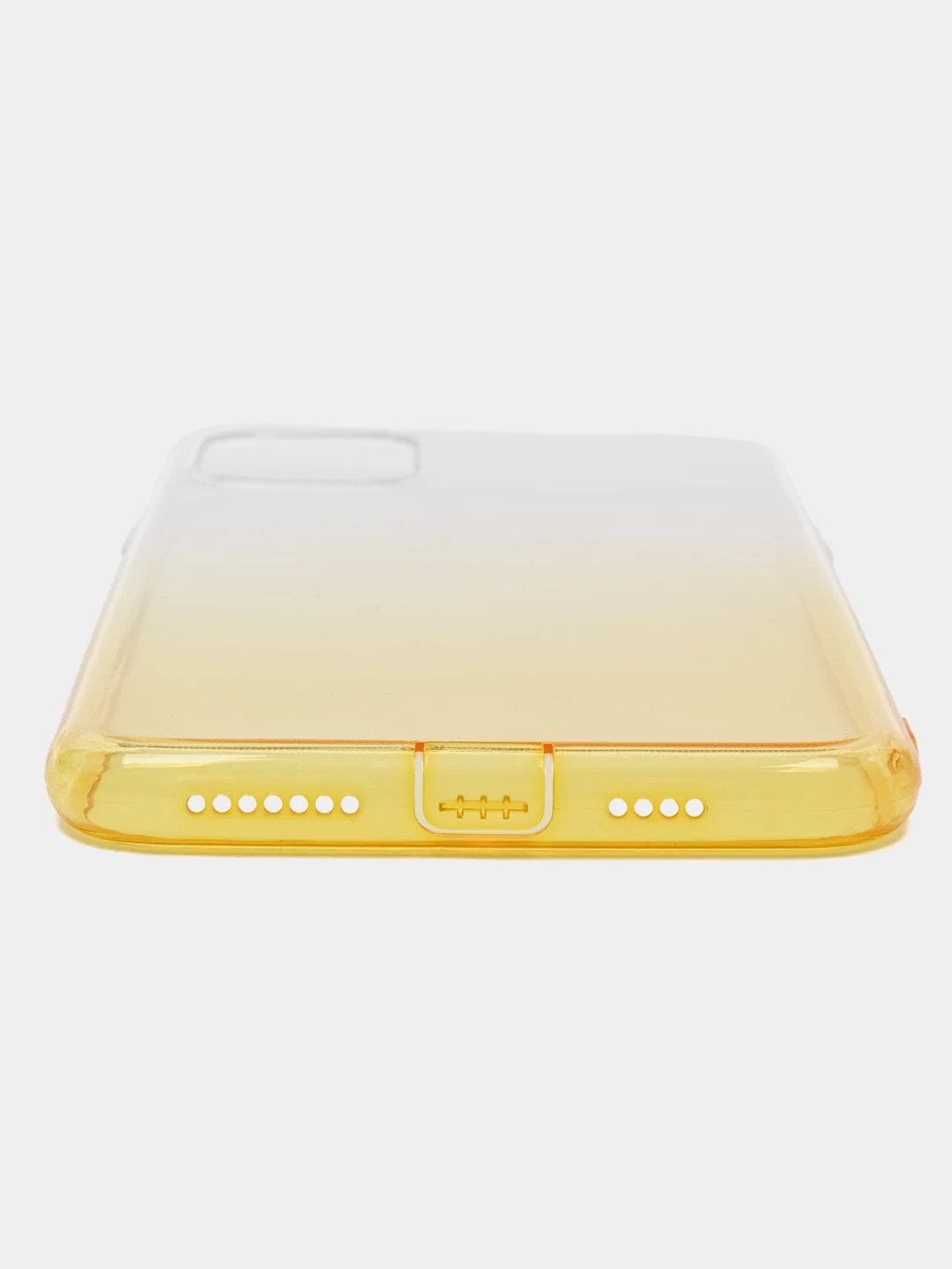 Желтый чехол для Apple iPhone 11 Pro Max, XS Max, прозрачный с градиентом
