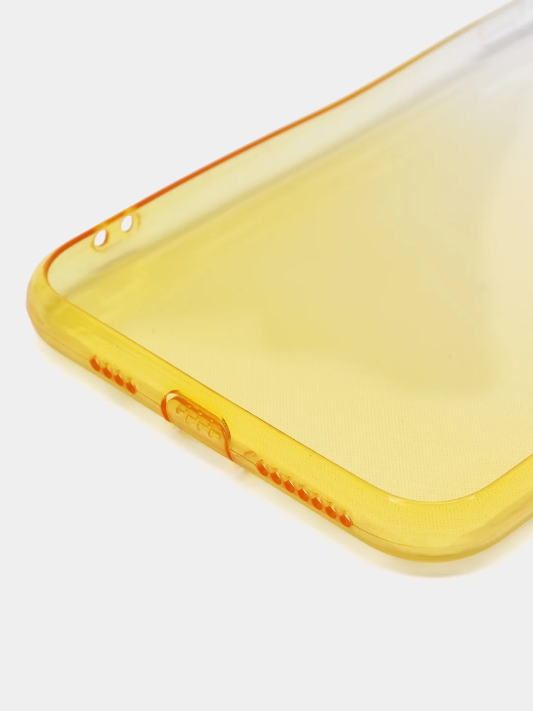 Желтый чехол для Apple iPhone 11 Pro Max, XS Max, прозрачный с градиентом