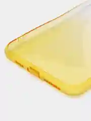Желтый чехол для Apple iPhone 11 Pro Max, XS Max, прозрачный с градиентом
